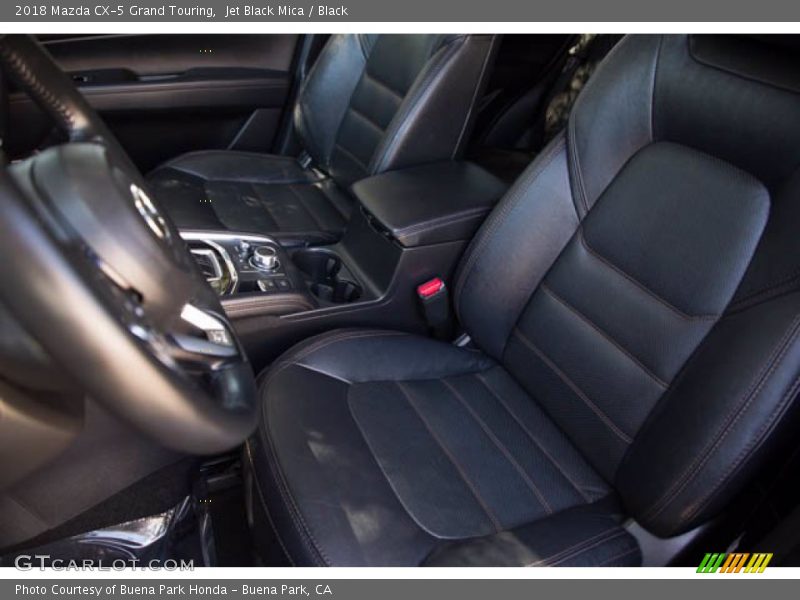 Jet Black Mica / Black 2018 Mazda CX-5 Grand Touring