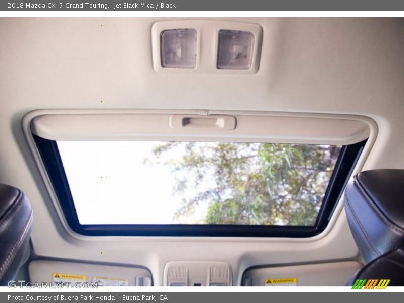 Jet Black Mica / Black 2018 Mazda CX-5 Grand Touring
