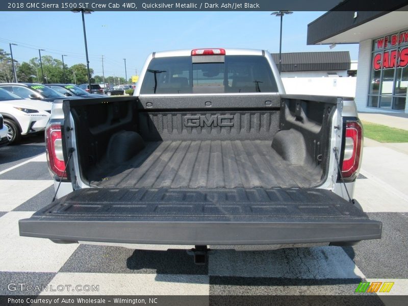 Quicksilver Metallic / Dark Ash/Jet Black 2018 GMC Sierra 1500 SLT Crew Cab 4WD
