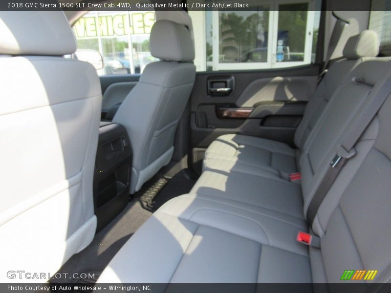 Quicksilver Metallic / Dark Ash/Jet Black 2018 GMC Sierra 1500 SLT Crew Cab 4WD