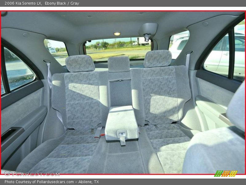 Ebony Black / Gray 2006 Kia Sorento LX