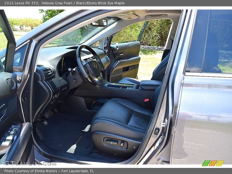 Front Seat of 2013 RX 350