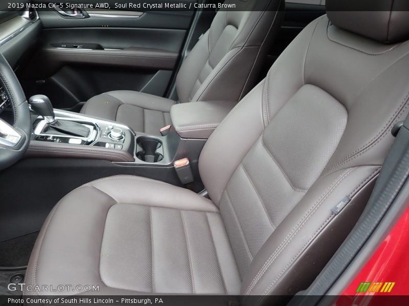 Soul Red Crystal Metallic / Caturra Brown 2019 Mazda CX-5 Signature AWD