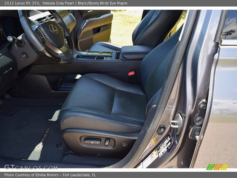 Front Seat of 2013 RX 350