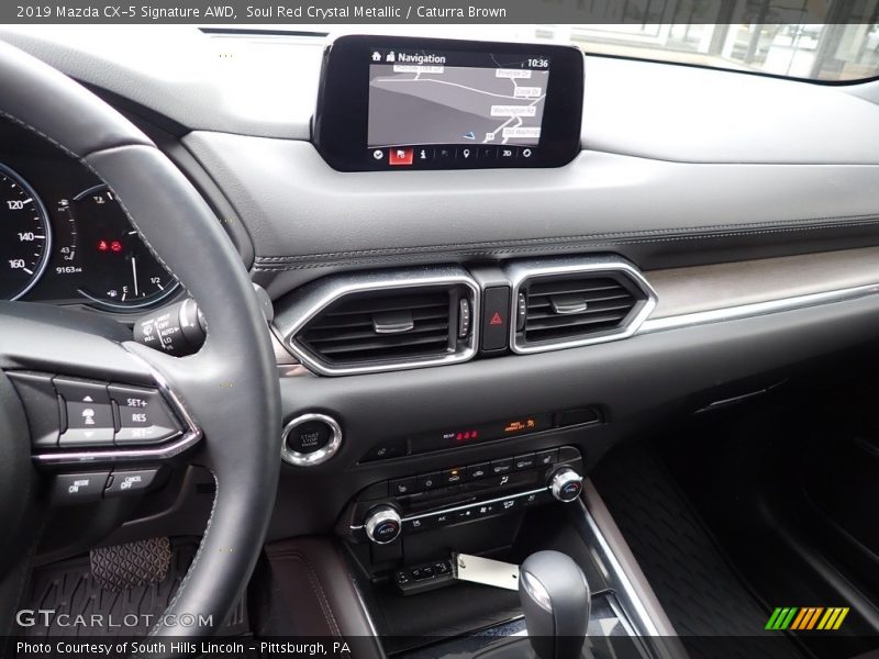 Soul Red Crystal Metallic / Caturra Brown 2019 Mazda CX-5 Signature AWD