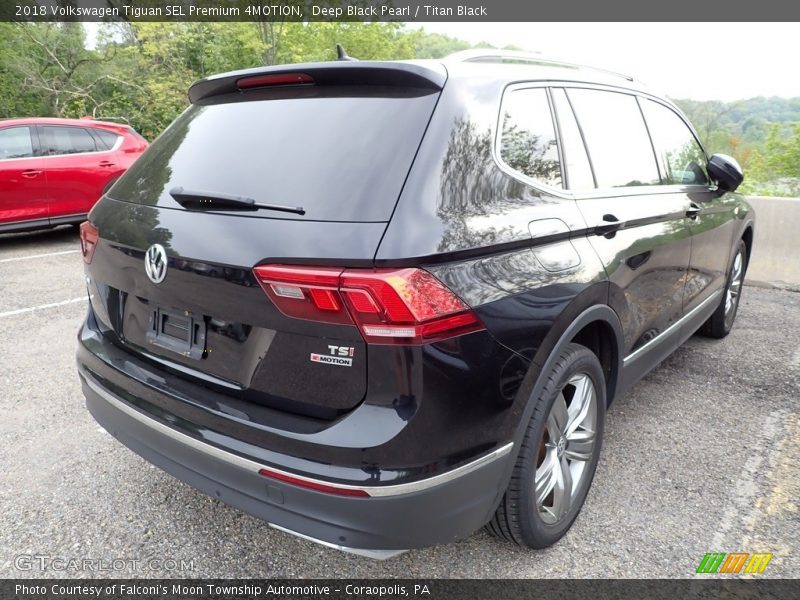 Deep Black Pearl / Titan Black 2018 Volkswagen Tiguan SEL Premium 4MOTION