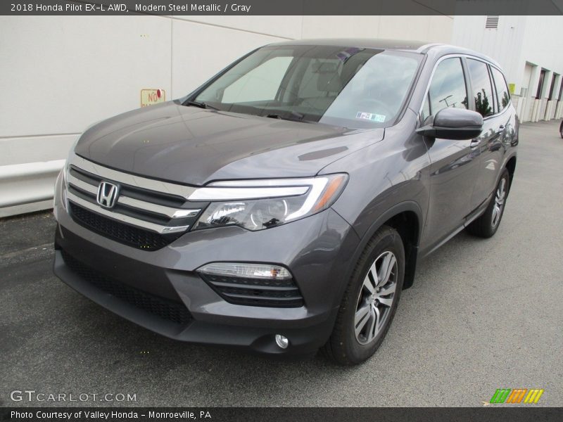 Front 3/4 View of 2018 Pilot EX-L AWD