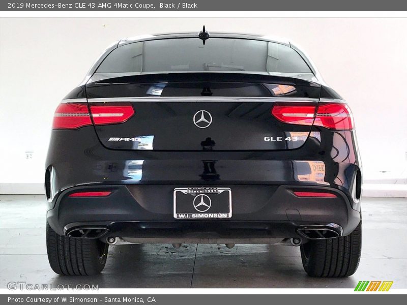Black / Black 2019 Mercedes-Benz GLE 43 AMG 4Matic Coupe