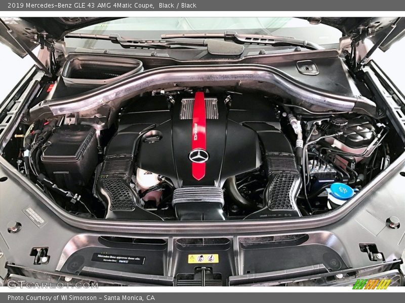 Black / Black 2019 Mercedes-Benz GLE 43 AMG 4Matic Coupe