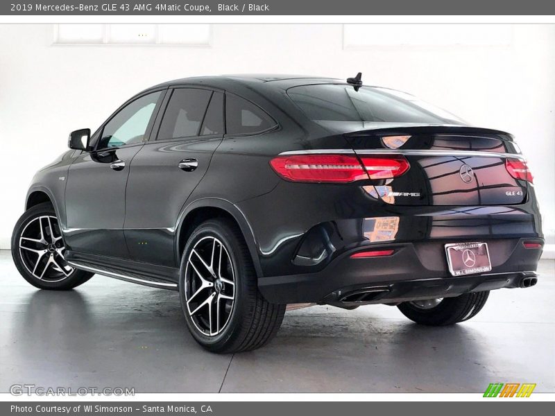 Black / Black 2019 Mercedes-Benz GLE 43 AMG 4Matic Coupe