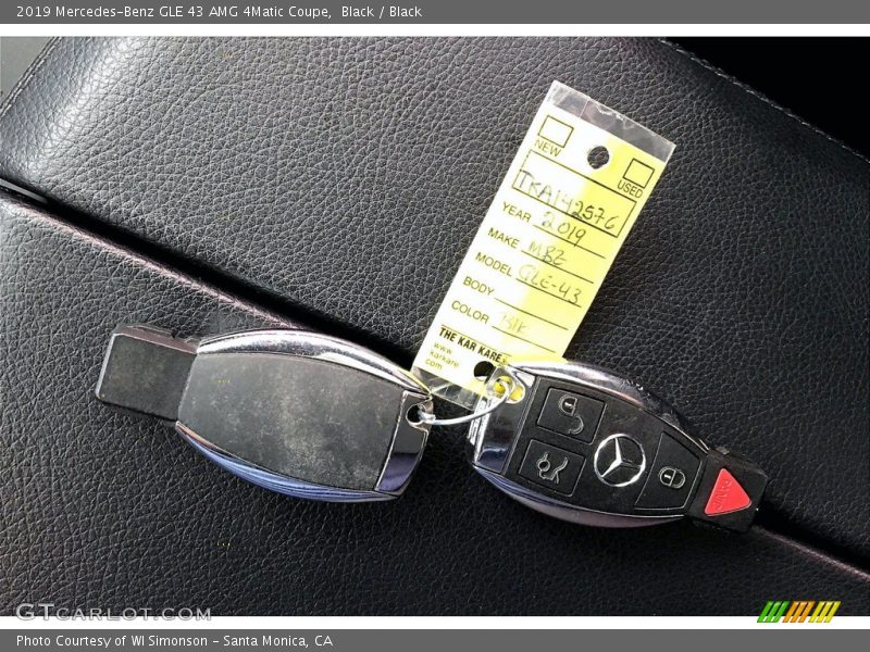 Black / Black 2019 Mercedes-Benz GLE 43 AMG 4Matic Coupe