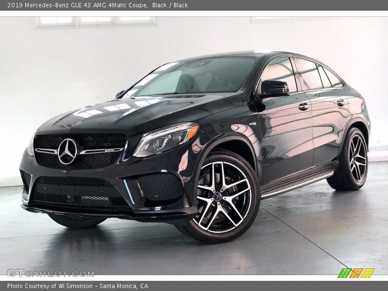 Black / Black 2019 Mercedes-Benz GLE 43 AMG 4Matic Coupe
