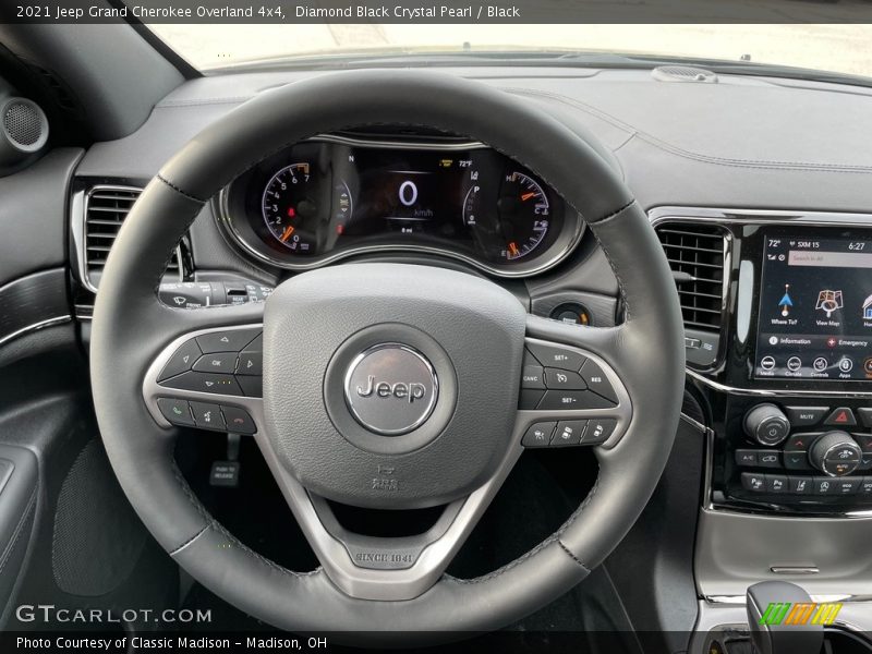  2021 Grand Cherokee Overland 4x4 Steering Wheel
