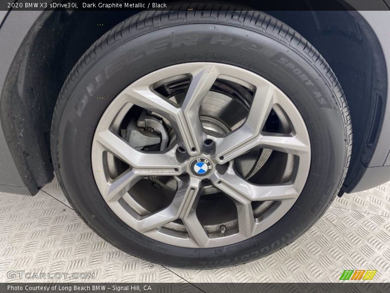 Dark Graphite Metallic / Black 2020 BMW X3 sDrive30i