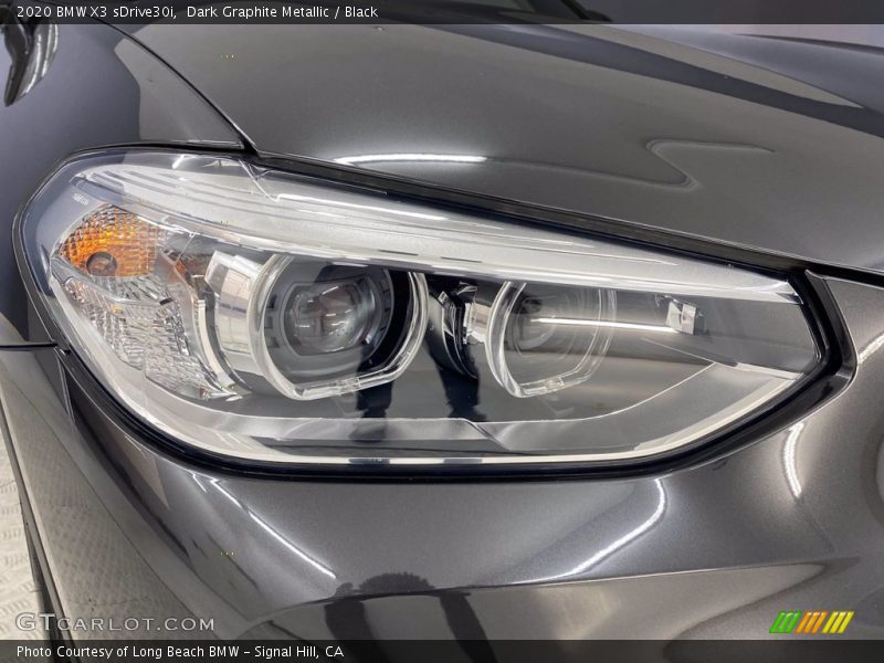 Dark Graphite Metallic / Black 2020 BMW X3 sDrive30i