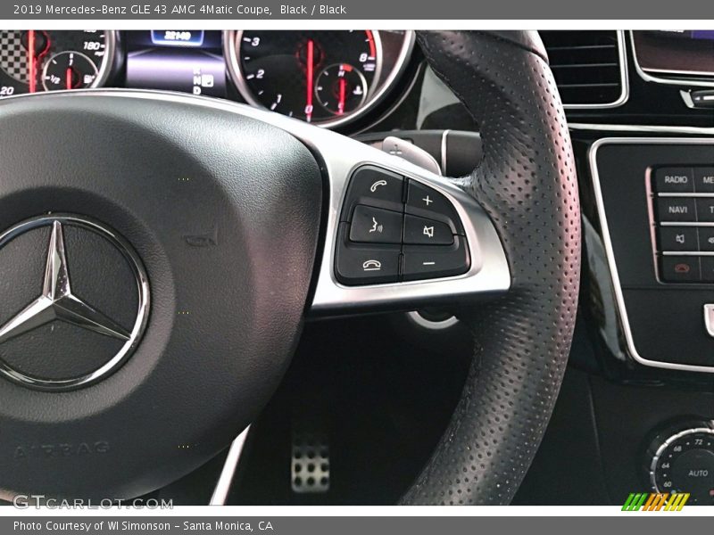 Black / Black 2019 Mercedes-Benz GLE 43 AMG 4Matic Coupe