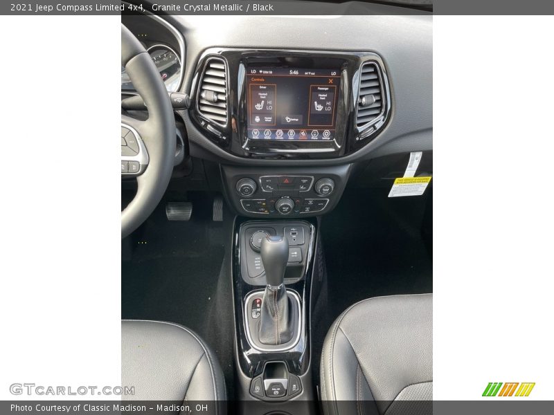 Granite Crystal Metallic / Black 2021 Jeep Compass Limited 4x4