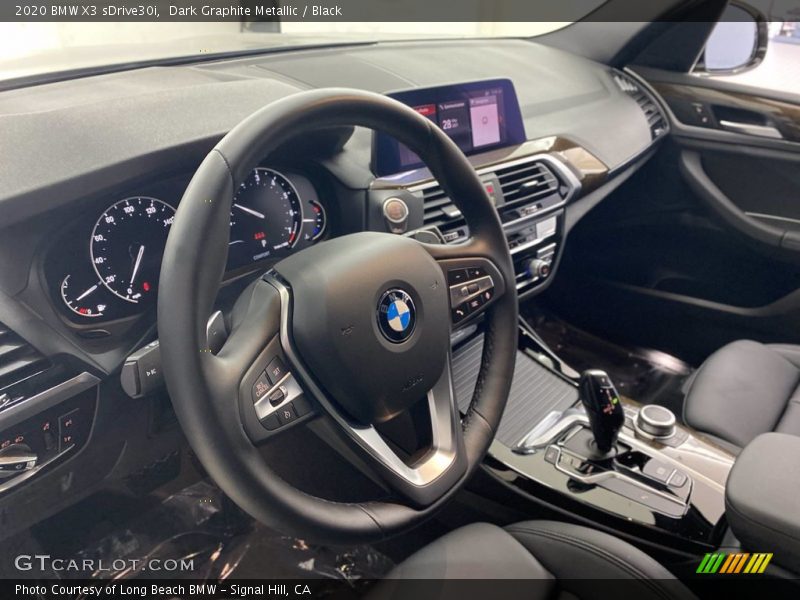 Dark Graphite Metallic / Black 2020 BMW X3 sDrive30i