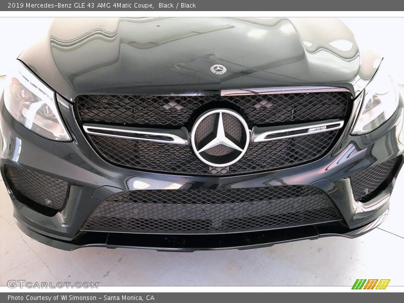 Black / Black 2019 Mercedes-Benz GLE 43 AMG 4Matic Coupe