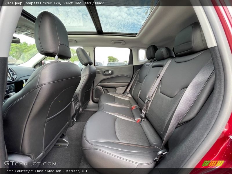 Velvet Red Pearl / Black 2021 Jeep Compass Limited 4x4