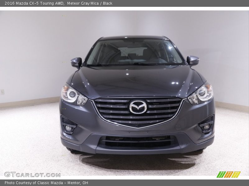 Meteor Gray Mica / Black 2016 Mazda CX-5 Touring AWD