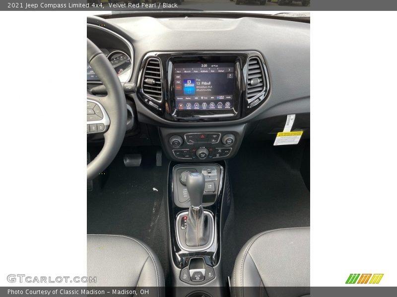 Velvet Red Pearl / Black 2021 Jeep Compass Limited 4x4