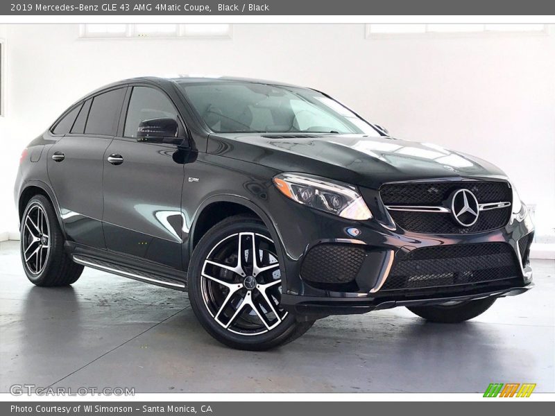 Black / Black 2019 Mercedes-Benz GLE 43 AMG 4Matic Coupe