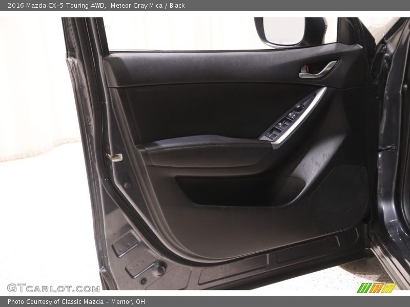 Meteor Gray Mica / Black 2016 Mazda CX-5 Touring AWD