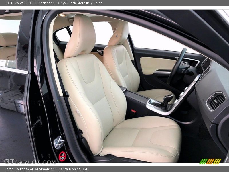  2018 S60 T5 Inscription Beige Interior