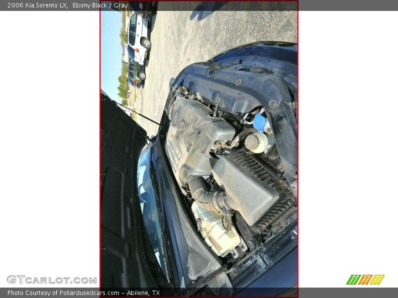 Ebony Black / Gray 2006 Kia Sorento LX