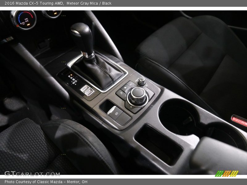Meteor Gray Mica / Black 2016 Mazda CX-5 Touring AWD