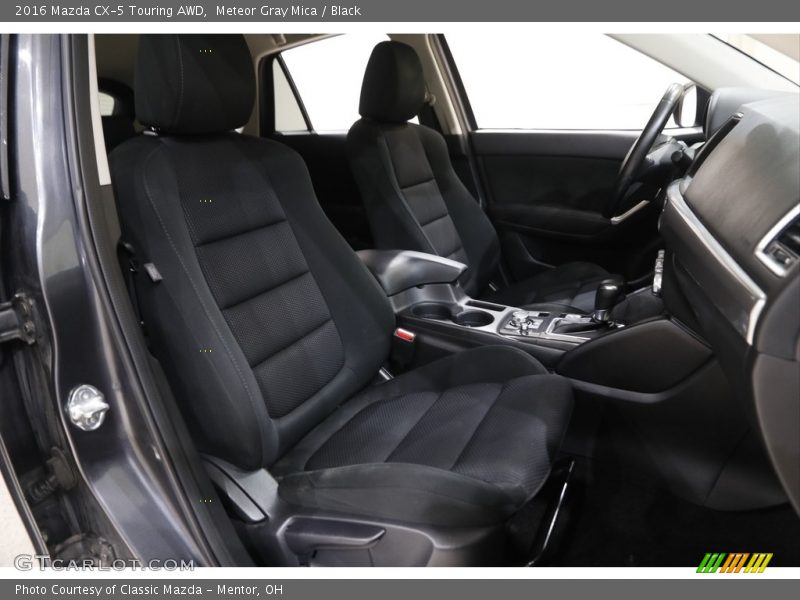 Meteor Gray Mica / Black 2016 Mazda CX-5 Touring AWD