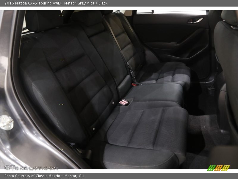 Meteor Gray Mica / Black 2016 Mazda CX-5 Touring AWD