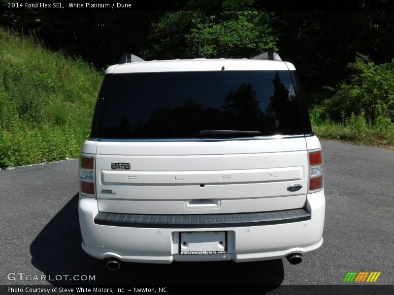 White Platinum / Dune 2014 Ford Flex SEL