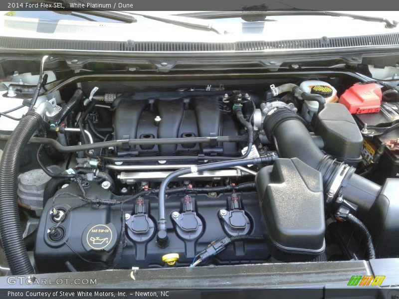 White Platinum / Dune 2014 Ford Flex SEL