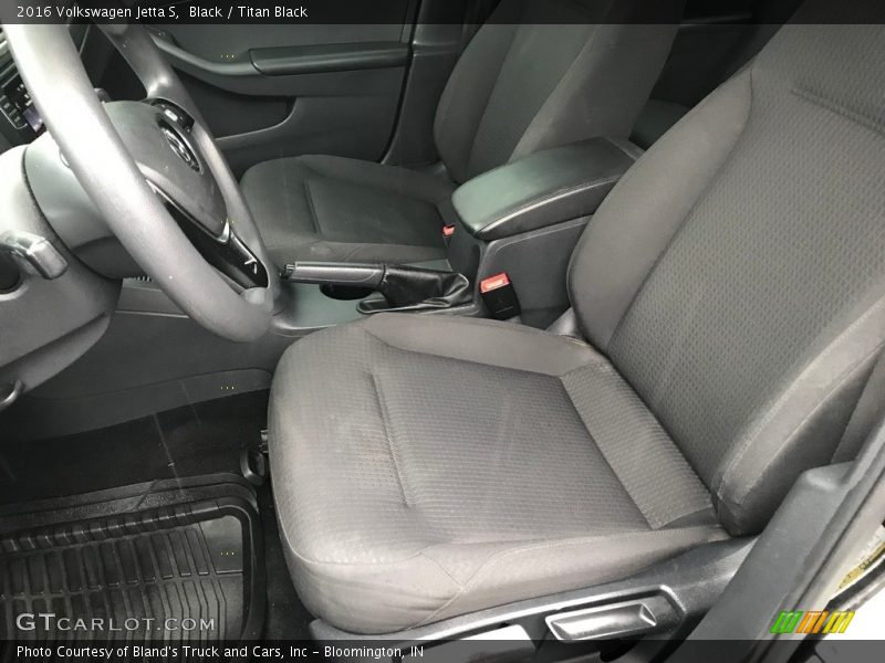 Black / Titan Black 2016 Volkswagen Jetta S