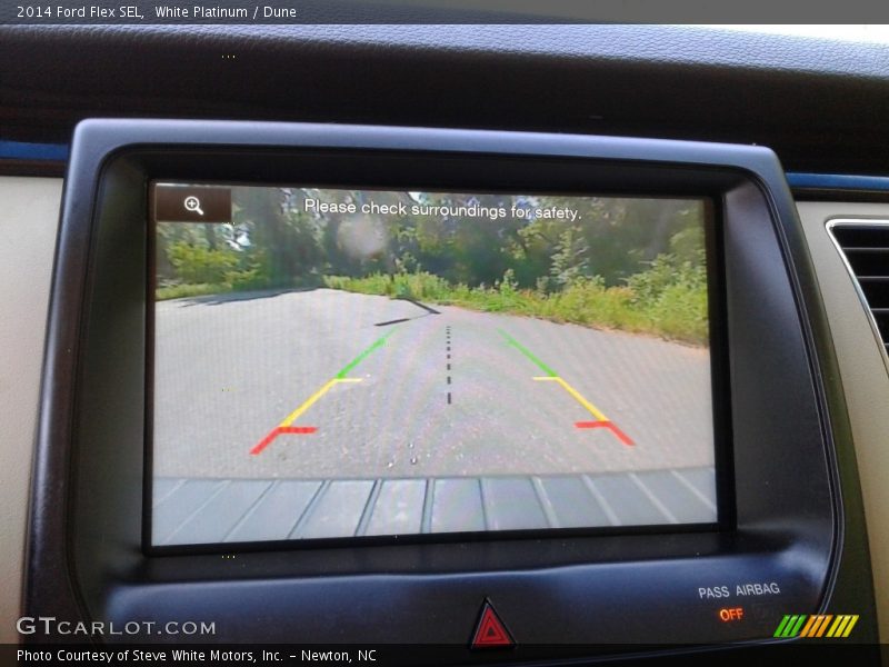 White Platinum / Dune 2014 Ford Flex SEL