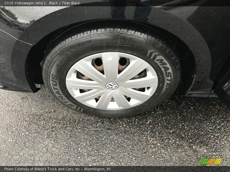 Black / Titan Black 2016 Volkswagen Jetta S
