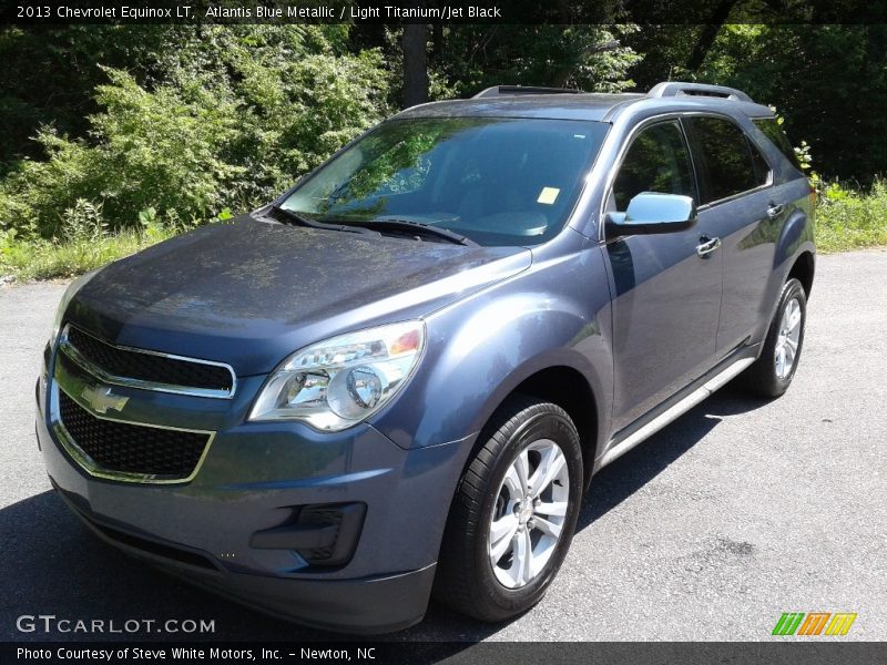 Atlantis Blue Metallic / Light Titanium/Jet Black 2013 Chevrolet Equinox LT