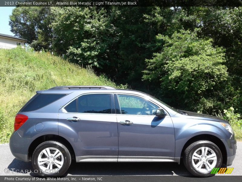 Atlantis Blue Metallic / Light Titanium/Jet Black 2013 Chevrolet Equinox LT