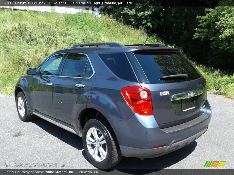 Atlantis Blue Metallic / Light Titanium/Jet Black 2013 Chevrolet Equinox LT