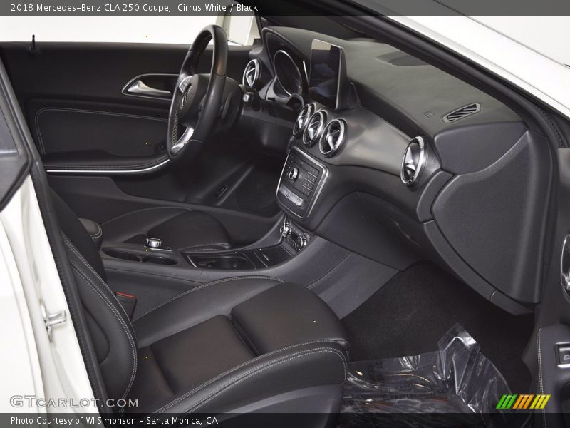 Cirrus White / Black 2018 Mercedes-Benz CLA 250 Coupe