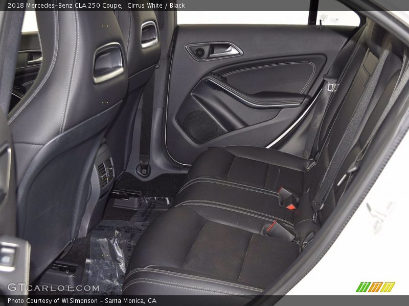 Cirrus White / Black 2018 Mercedes-Benz CLA 250 Coupe