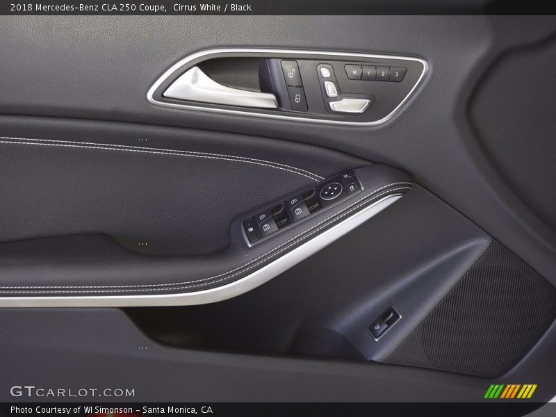 Cirrus White / Black 2018 Mercedes-Benz CLA 250 Coupe