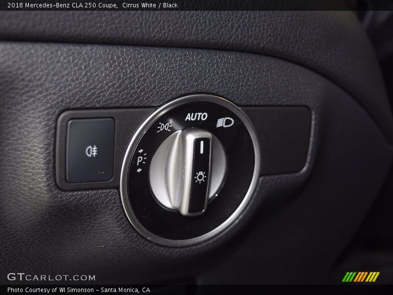 Cirrus White / Black 2018 Mercedes-Benz CLA 250 Coupe
