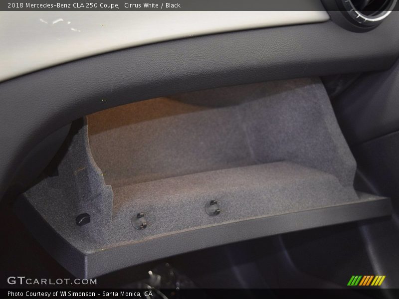 Cirrus White / Black 2018 Mercedes-Benz CLA 250 Coupe