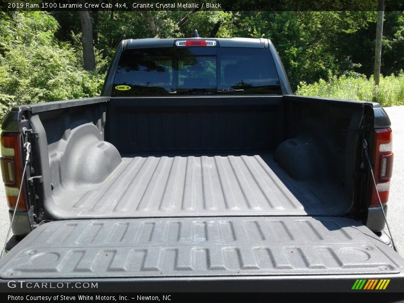 Granite Crystal Metallic / Black 2019 Ram 1500 Laramie Crew Cab 4x4