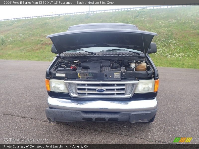 Black / Medium Flint Grey 2006 Ford E Series Van E350 XLT 15 Passenger
