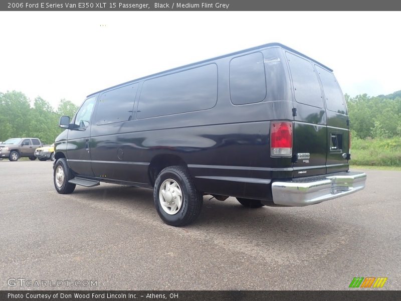 Black / Medium Flint Grey 2006 Ford E Series Van E350 XLT 15 Passenger