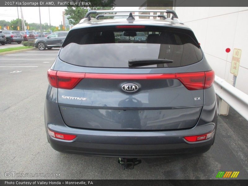 Pacific Blue / Black 2017 Kia Sportage EX AWD